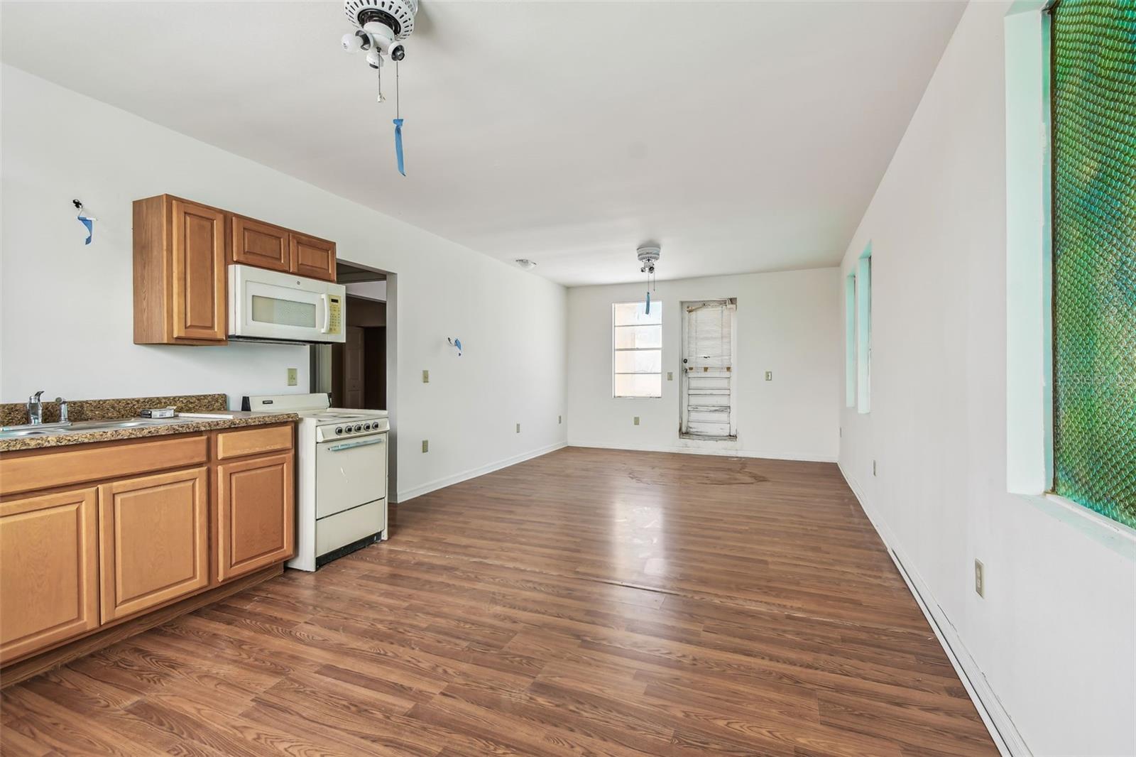 3rd floor kitchenette & living area