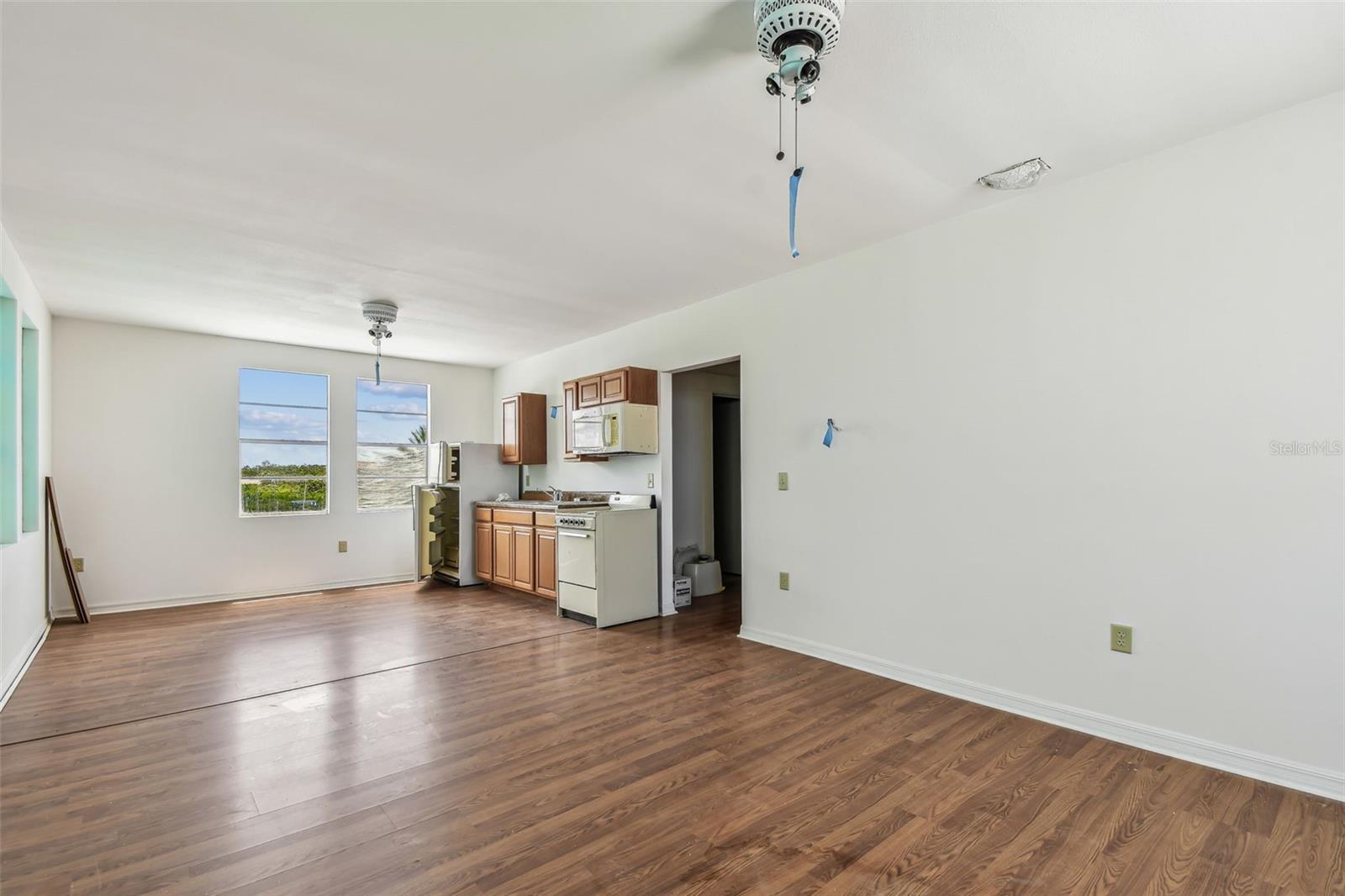 3rd floor kitchenette & living area