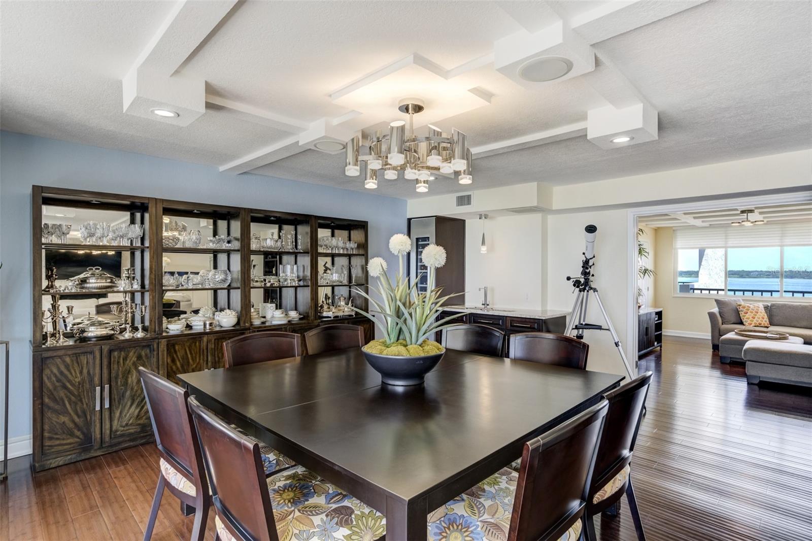 Dining Room With Bar