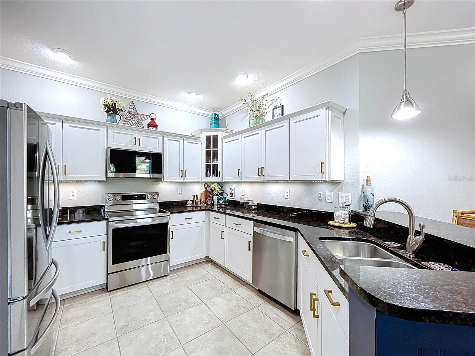Kitchen with updated appliances