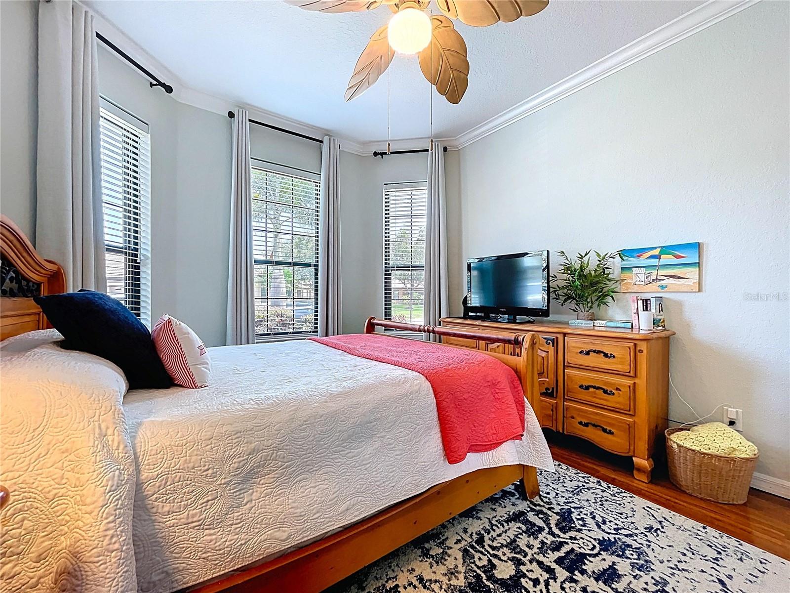 Second Bedroom located in the front of the home