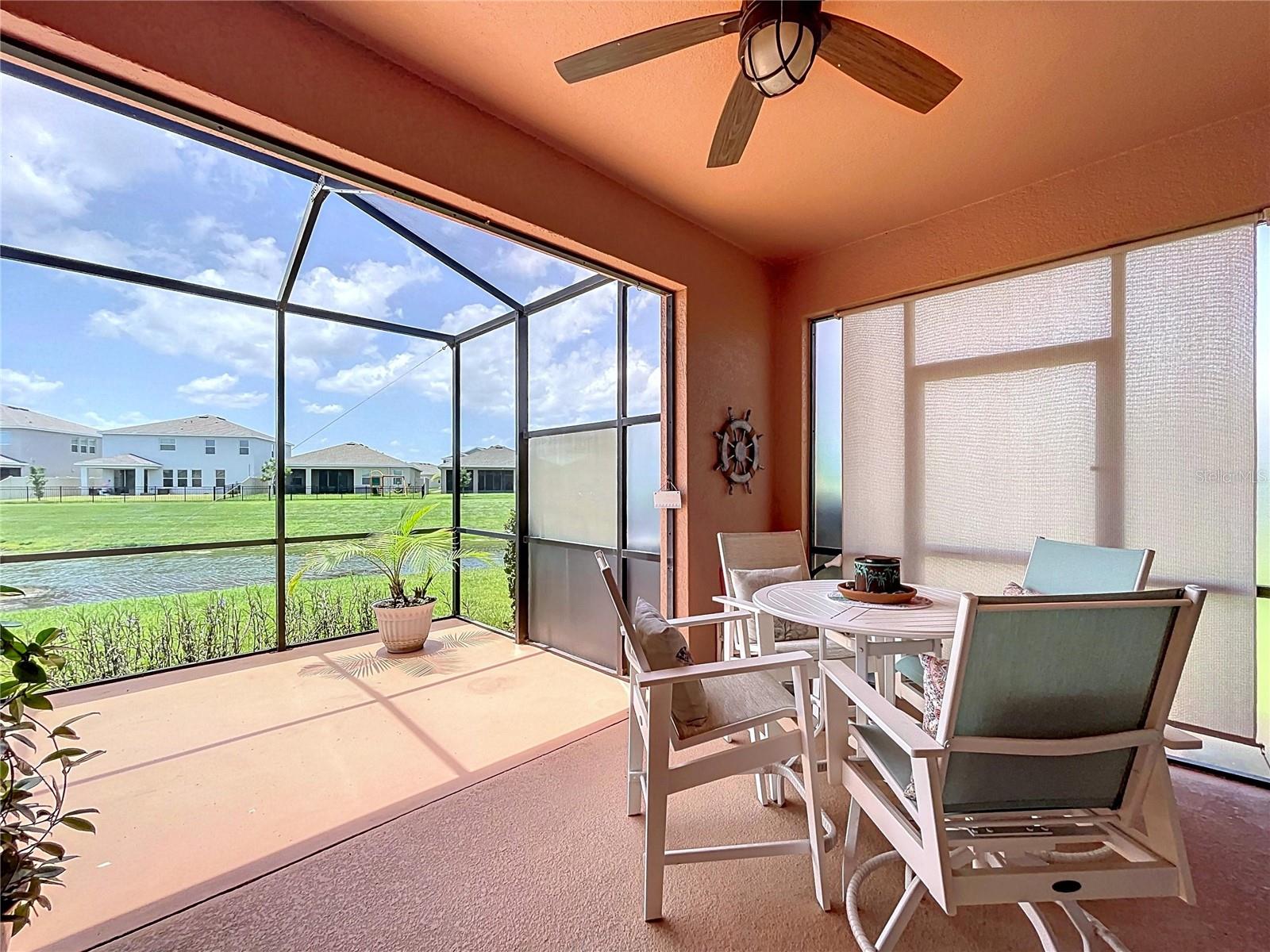 Screened Lanai with access to the Living Room