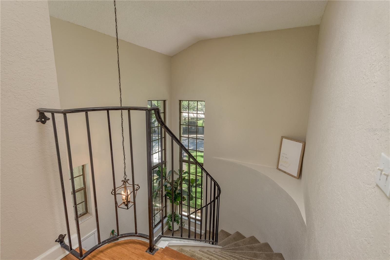 Nice wide staircase