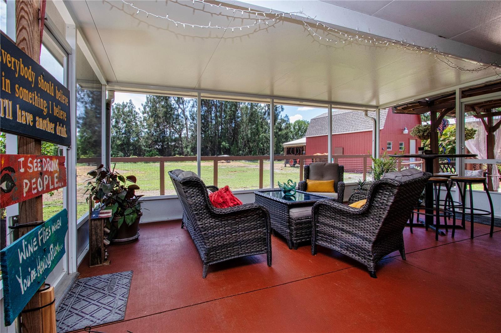 Screened In Lanai