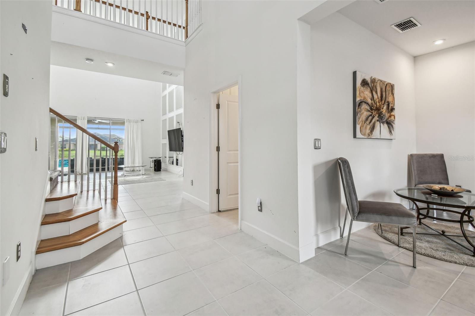 open hallway