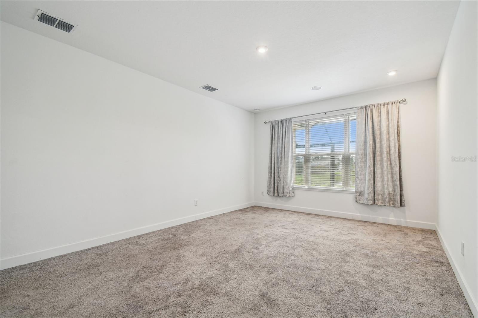 spacious primary suite