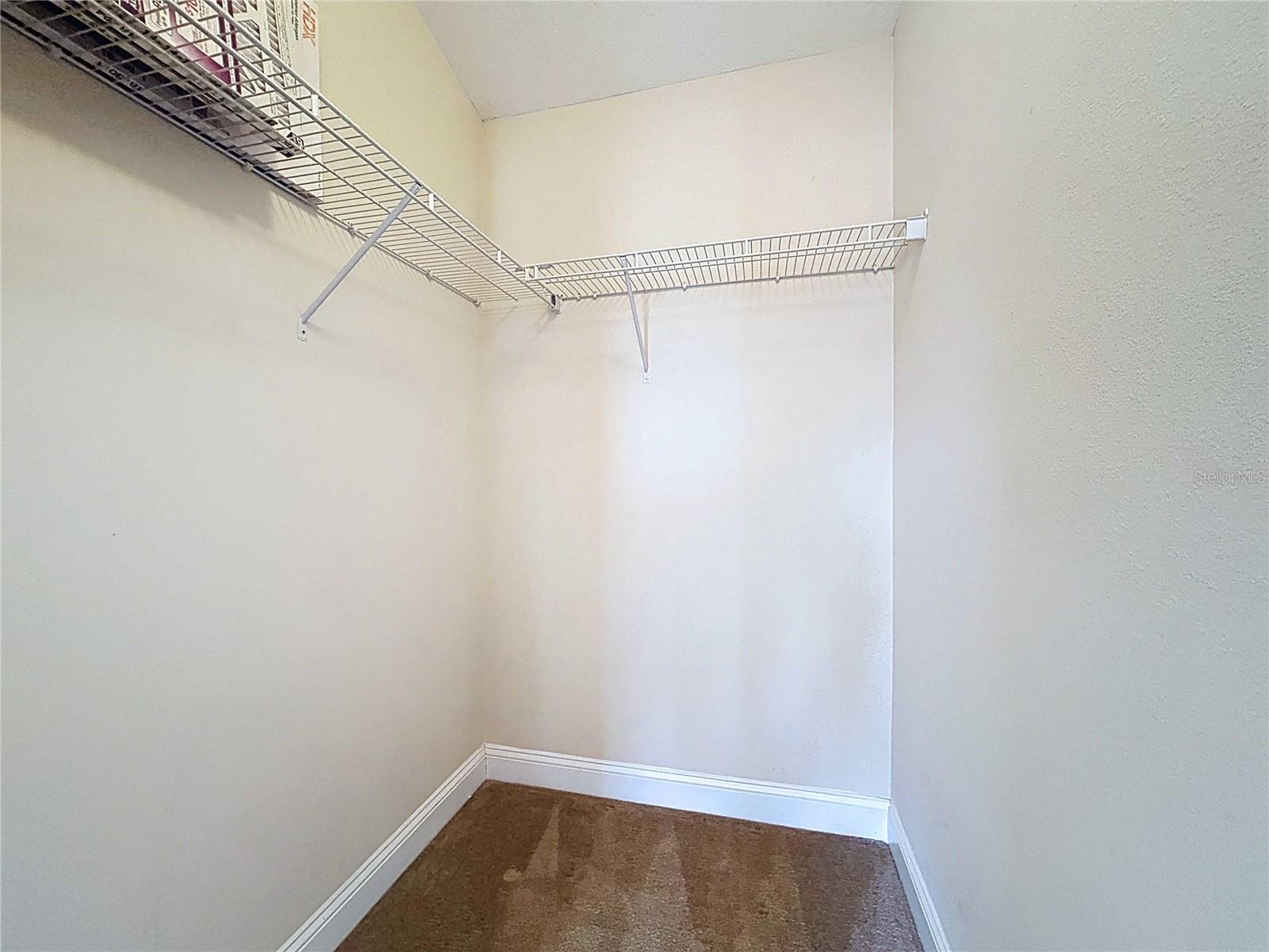 Upstairs bedroom #4 walk-in closet