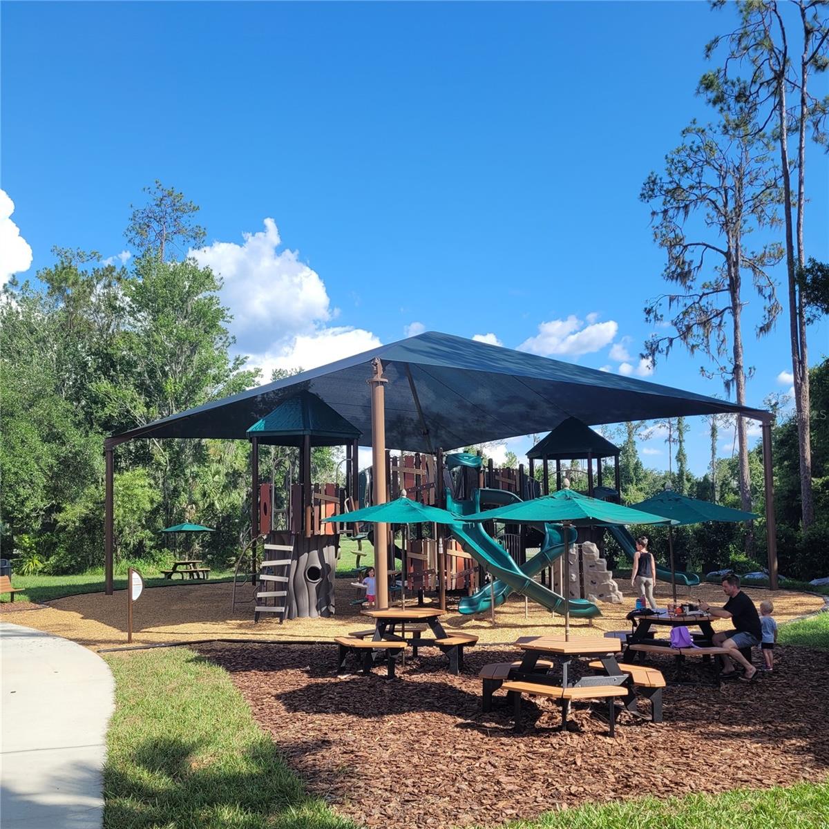 Updated covered playground area