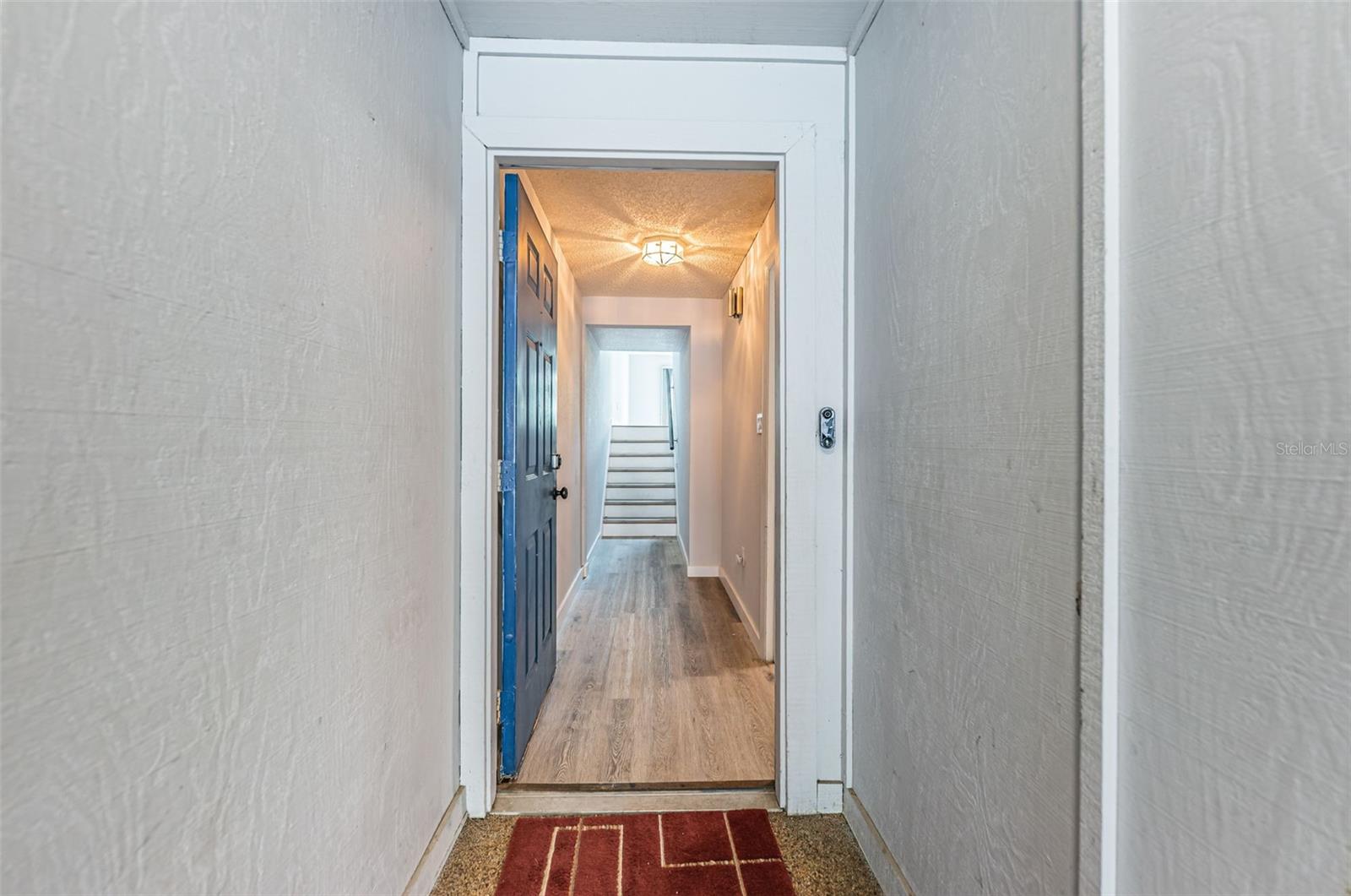 Front door and foyer