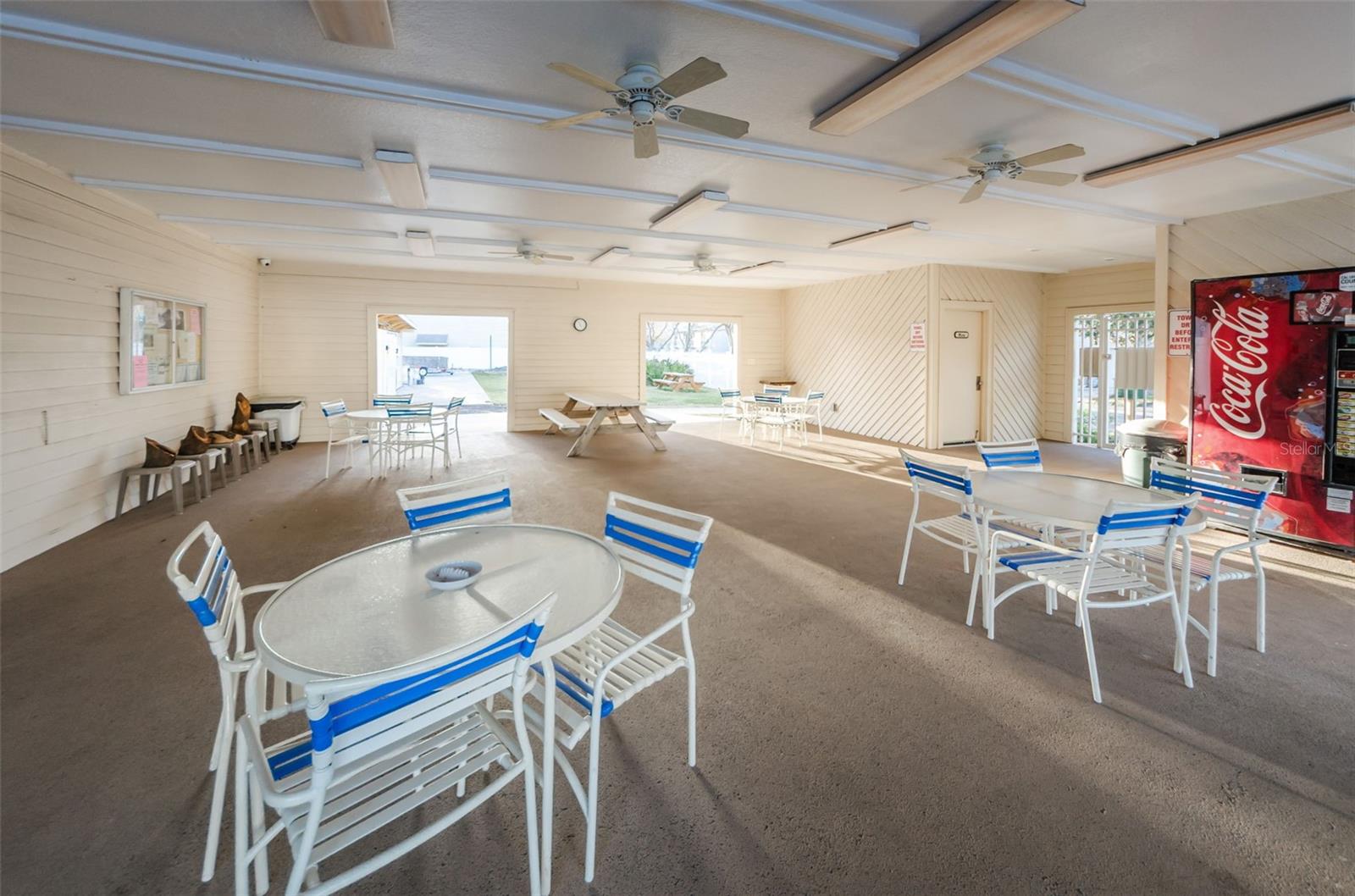 Club house interior