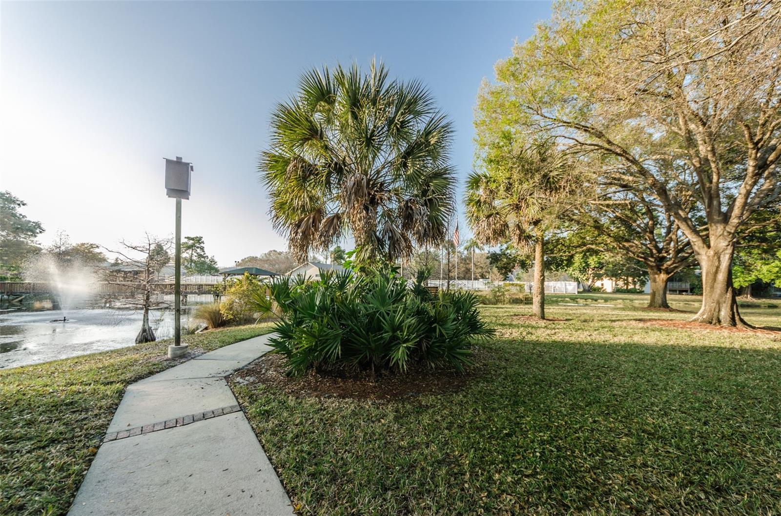 Grounds w/ walking trail