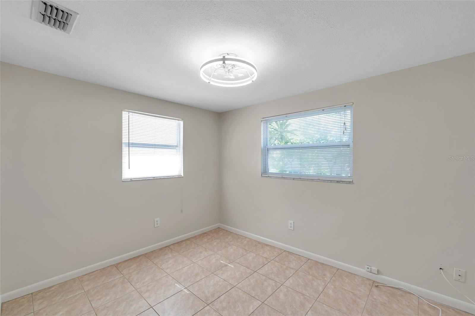 Bedroom on the first floor was just painted in June 2025.
