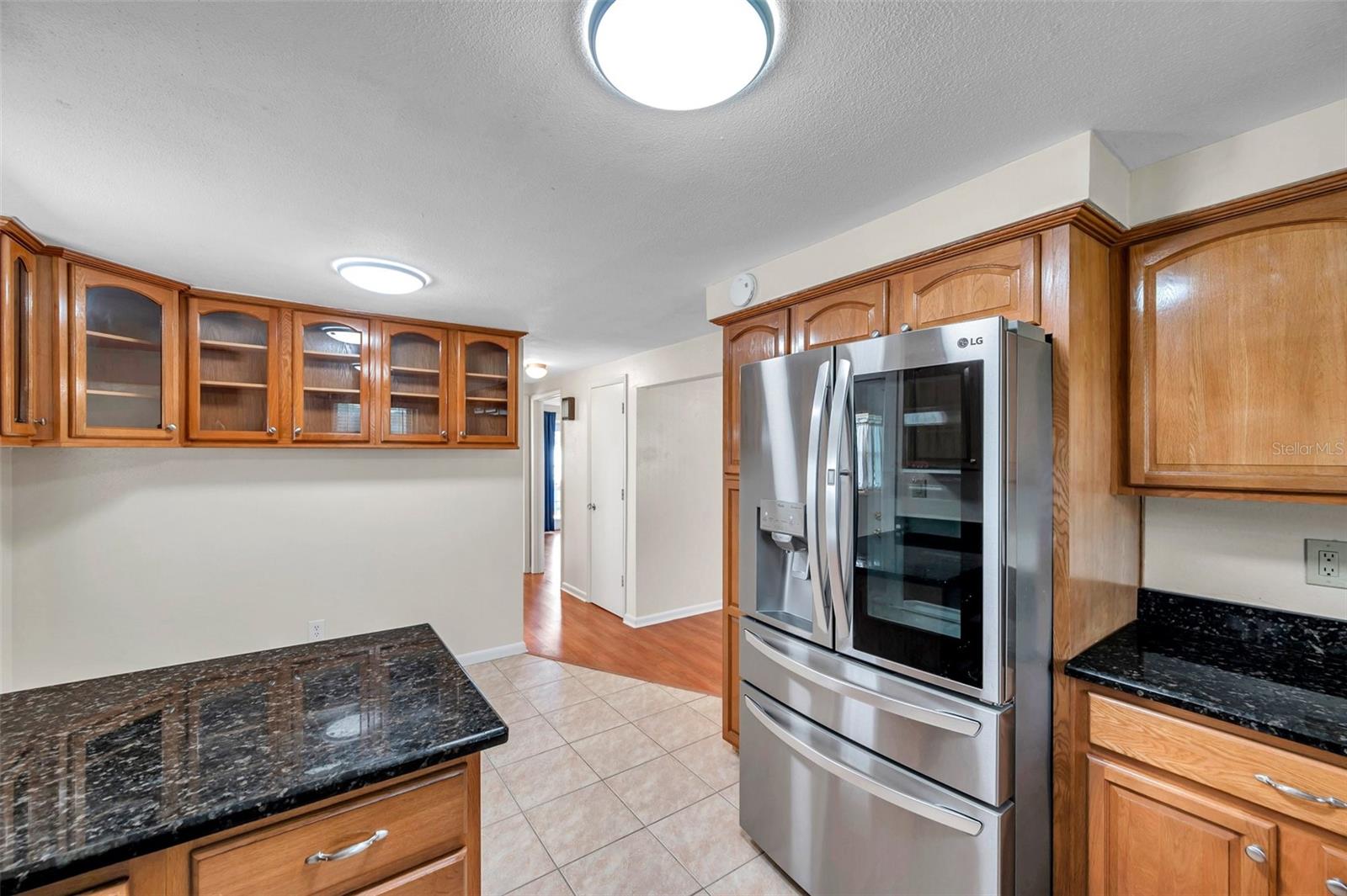 Check out this LG fridge with all the "bells and whistles".
