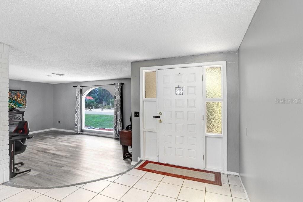 Living Room and Foyer