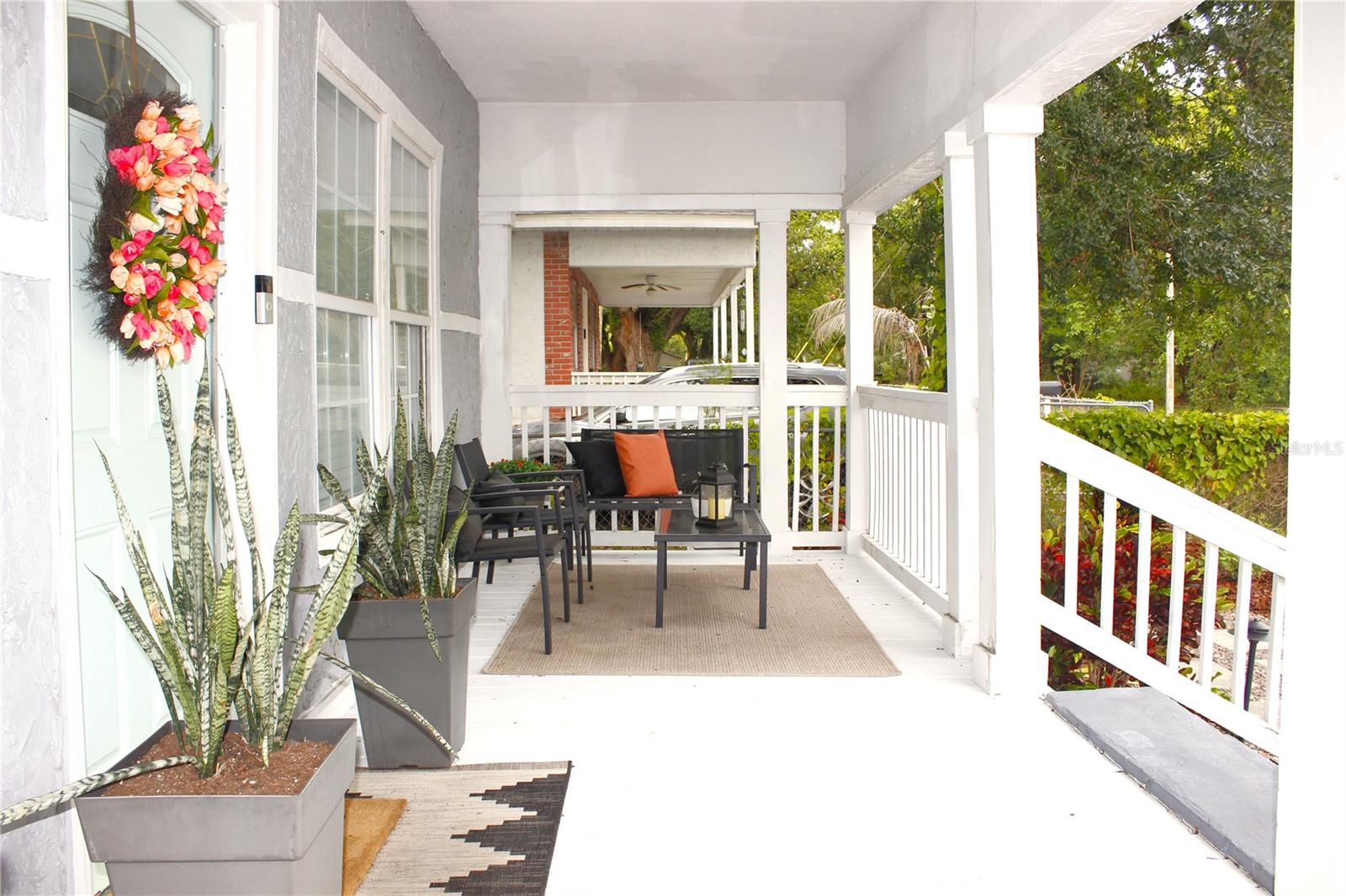 Front Porch Sitting Area