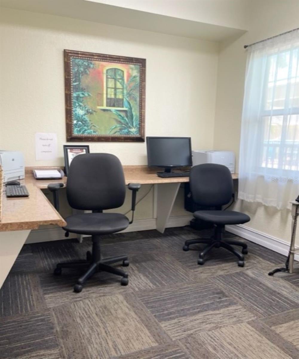Business Center on 2nd Floor.