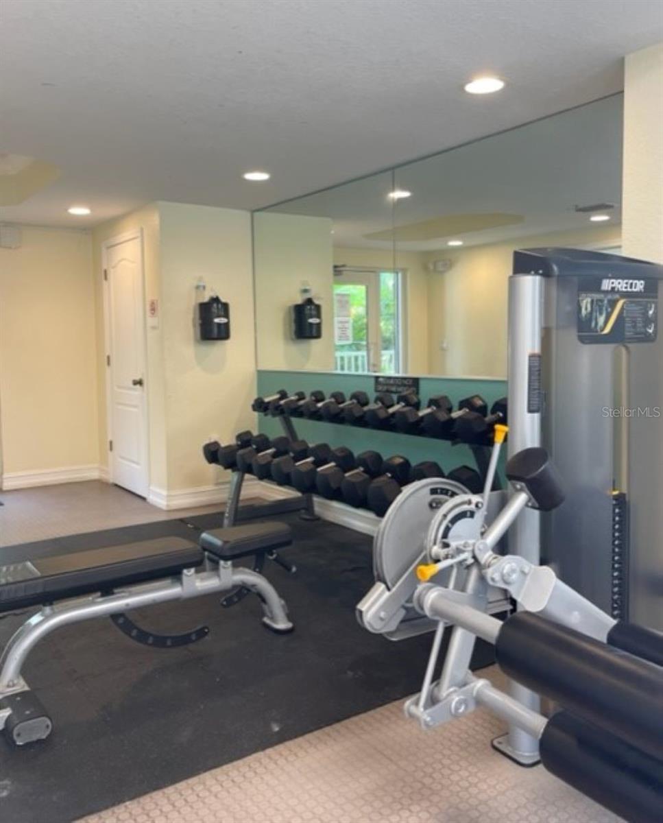 Fitness Center on 2nd Floor.