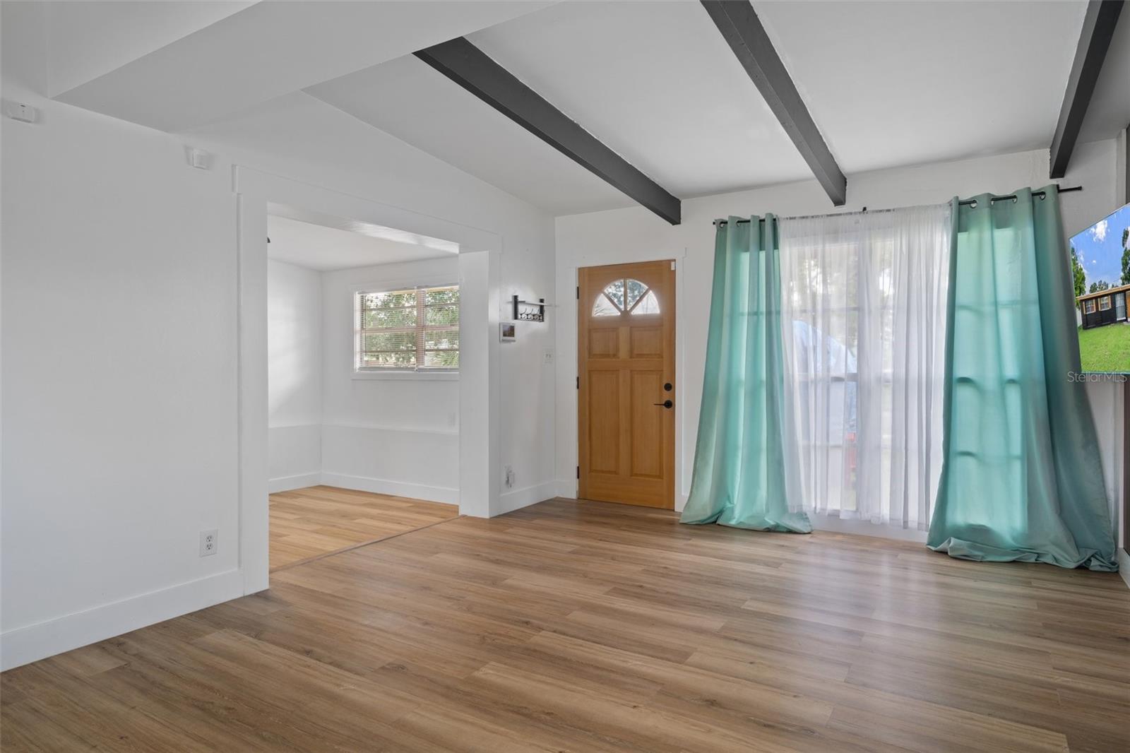 different angle of living room