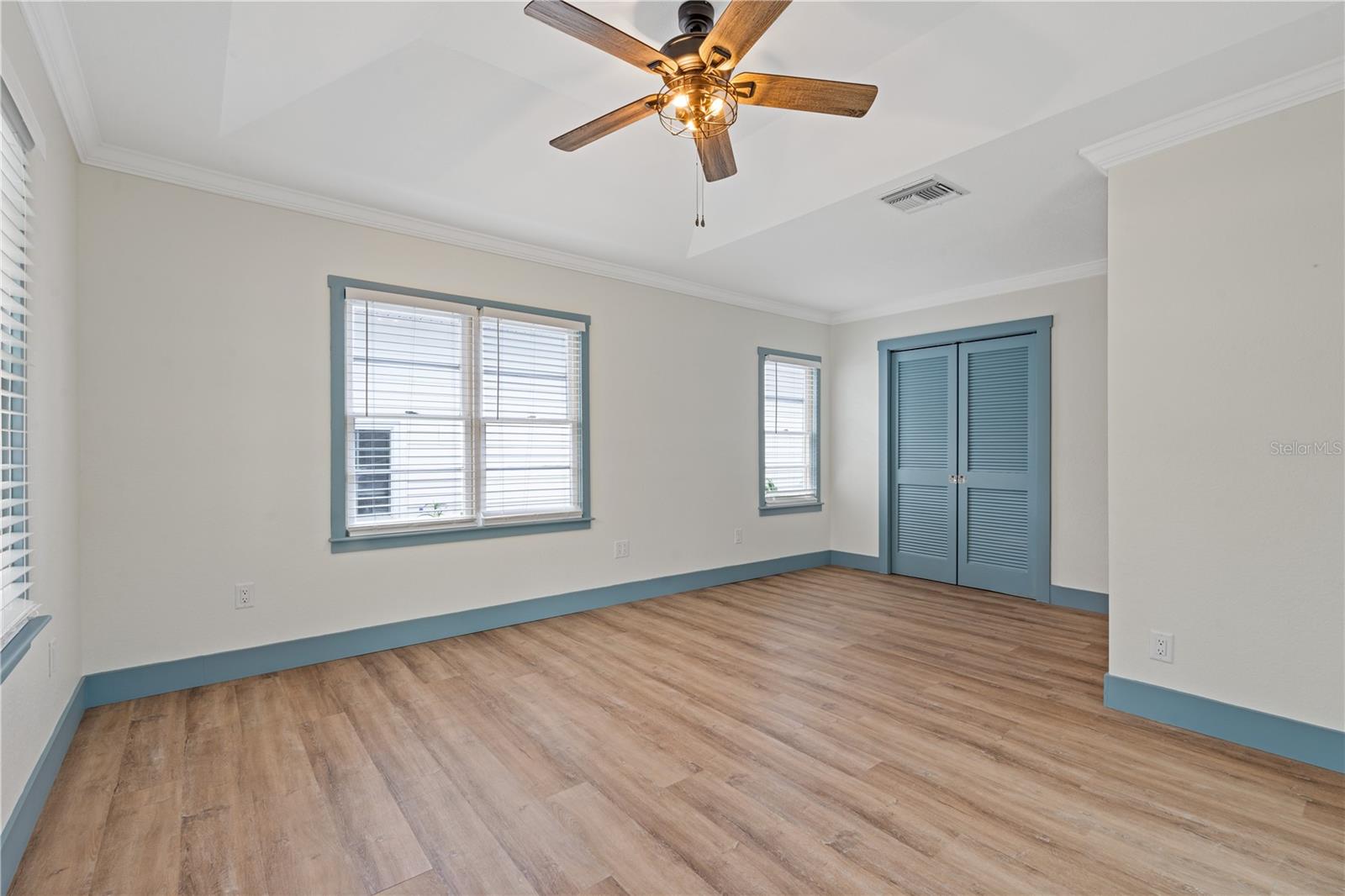 Primary Bedroom with large walk-in closet