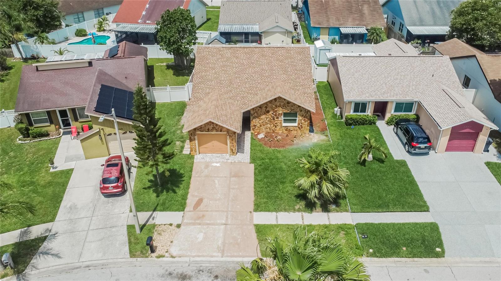 Aerial at 1331 Coolmont Dr, Brandon, FL MLS#TB8396351