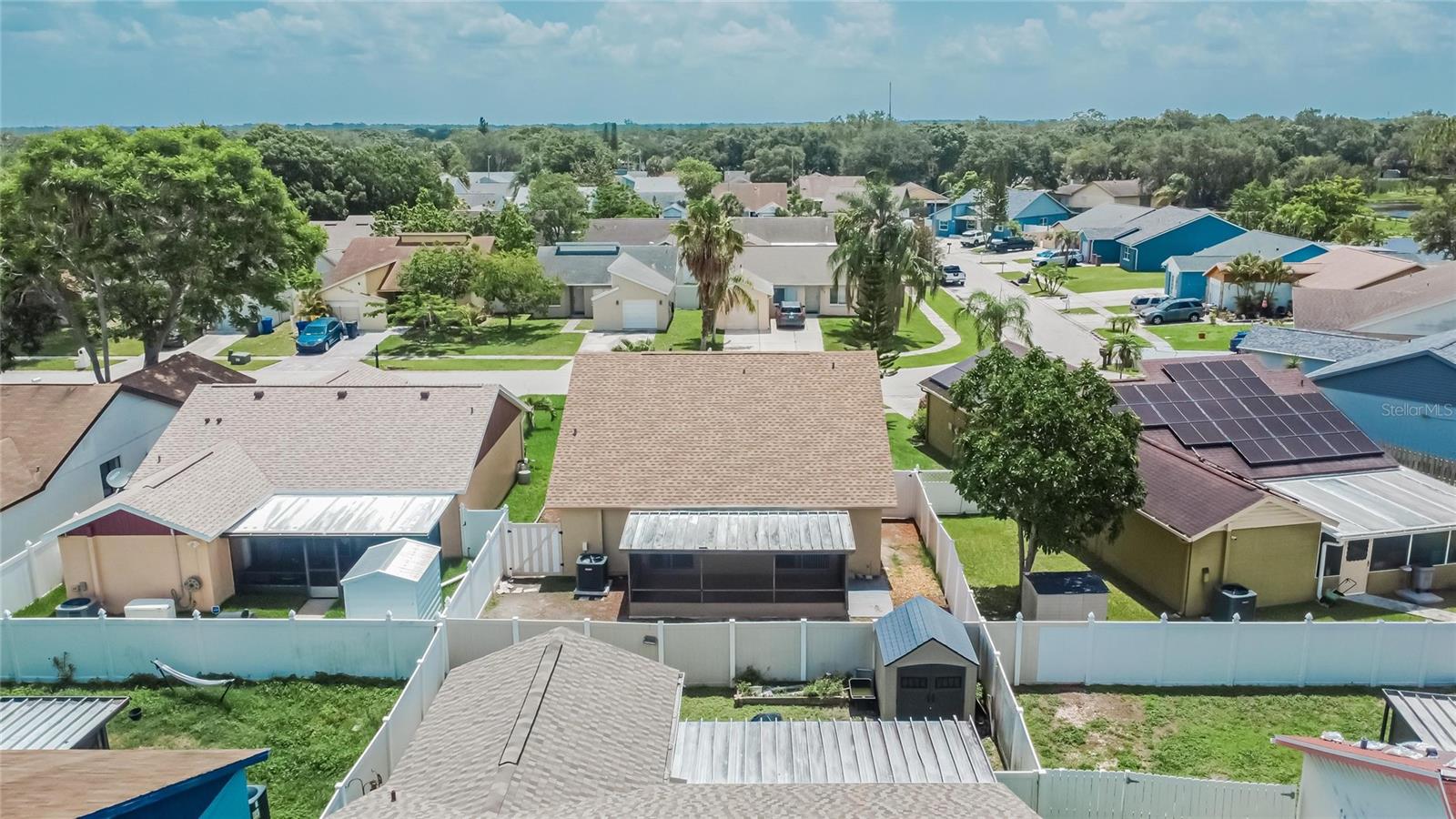 Aerial at 1331 Coolmont Dr, Brandon, FL MLS#TB8396351
