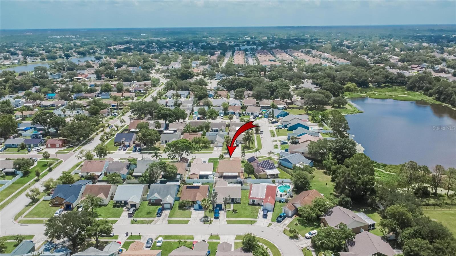 Aerial at 1331 Coolmont Dr, Brandon, FL MLS#TB8396351