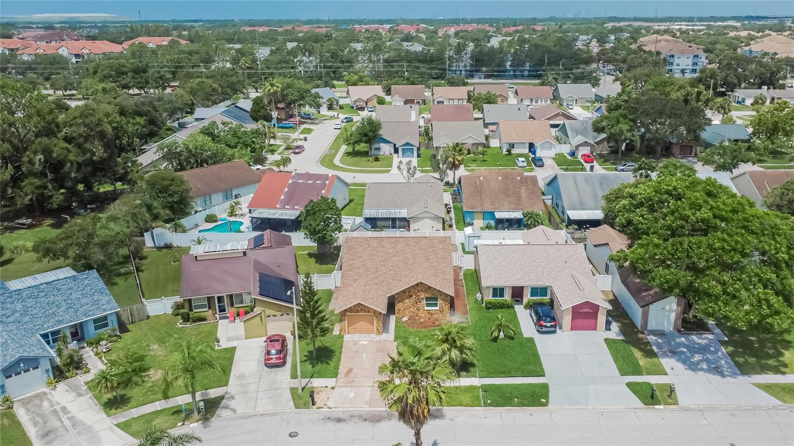 Aerial at 1331 Coolmont Dr, Brandon, FL MLS#TB8396351