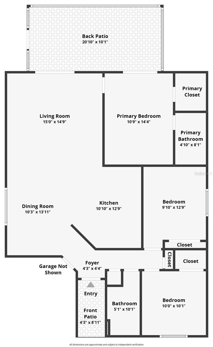 Floor Plan at 1331 Coolmont Dr, Brandon, FL MLS#TB8396351