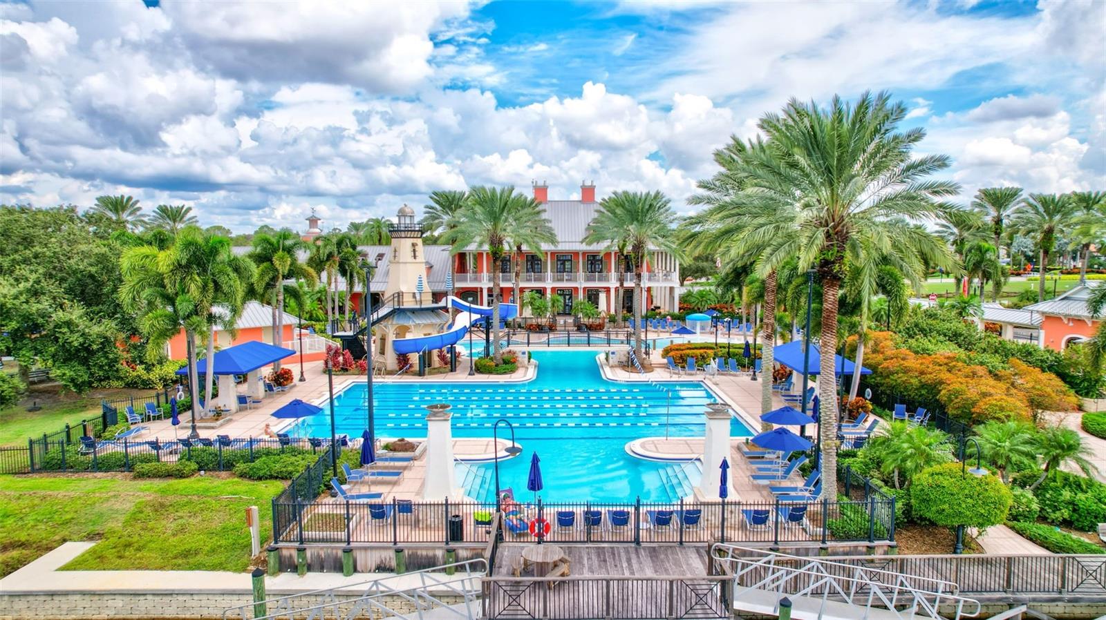 Resort Style Community Pool and Lap Pool - Lagoon Waterfront