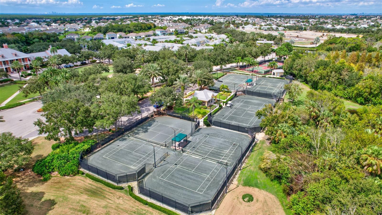 Tennis Courts with Restrooms