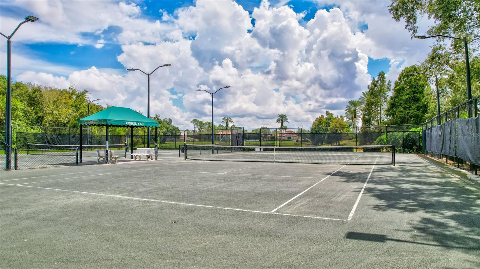 Tennis Courts with Newly Added Pickleball Courts (not yet shown here)