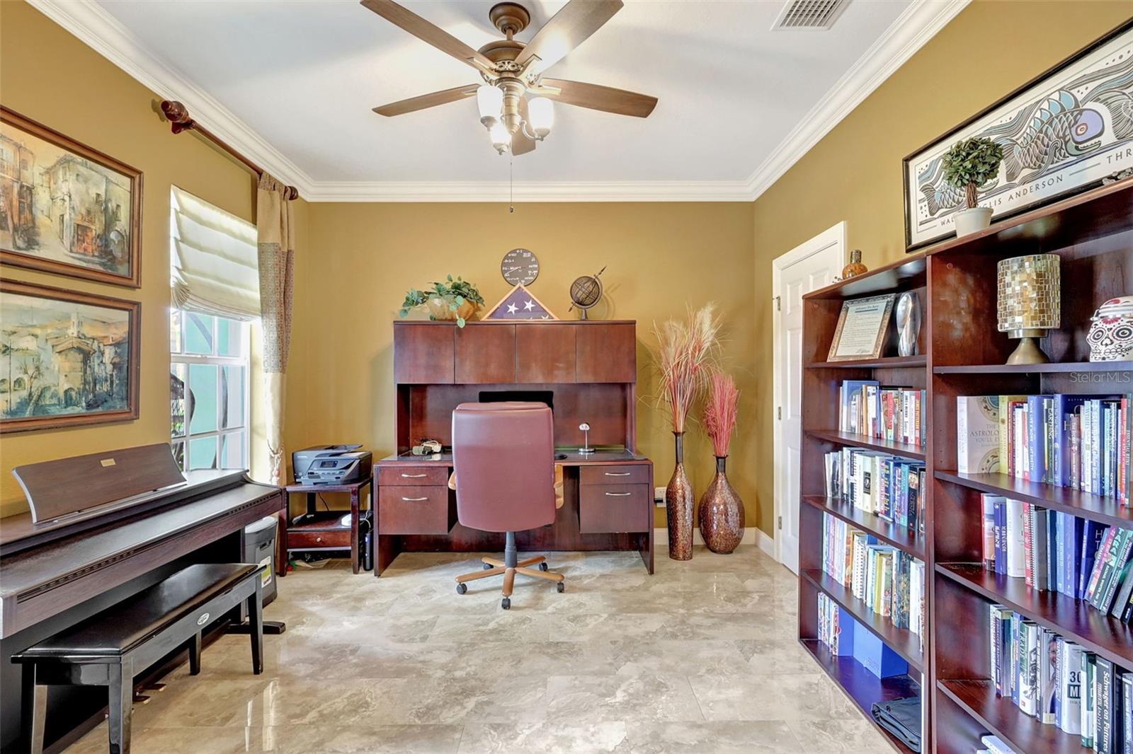 Large Den/Office complete with Walk-In Closet
