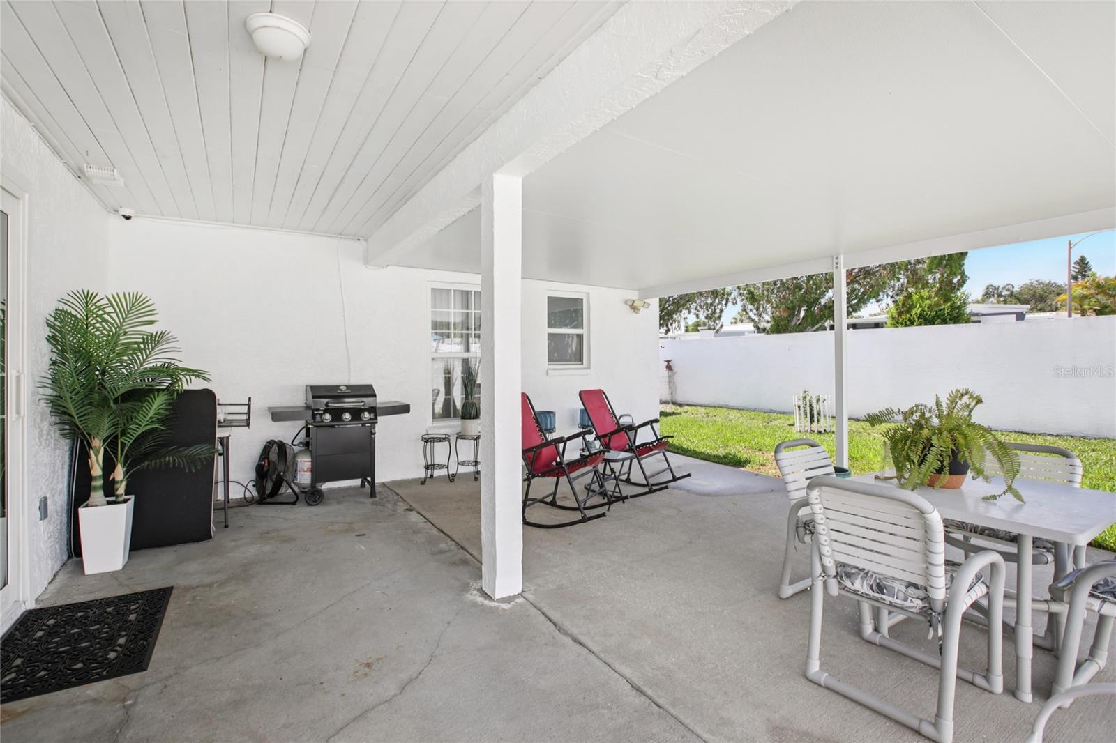 Rear Patio