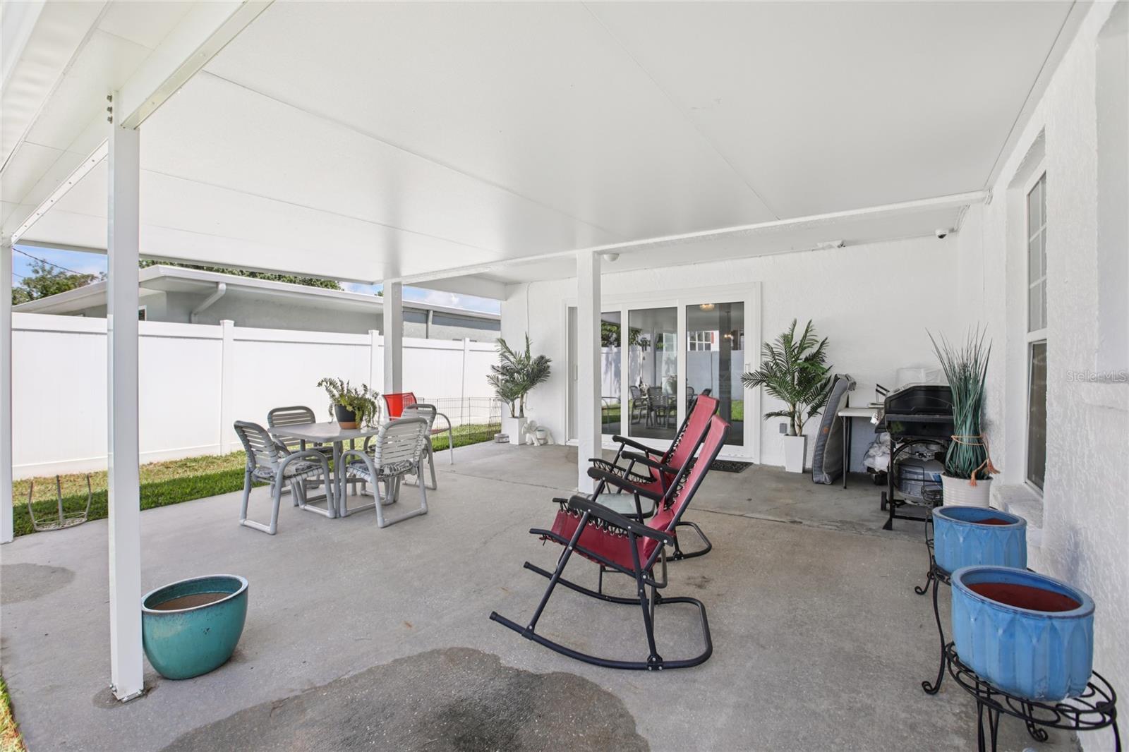Rear Patio