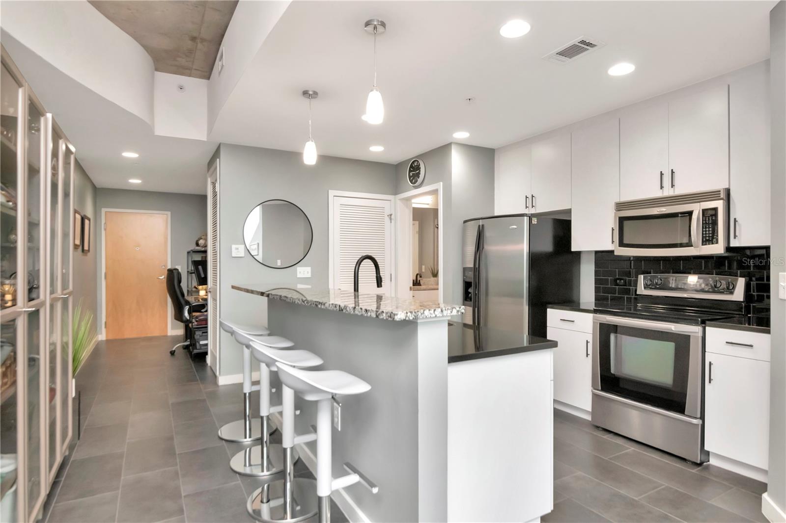 Kitchen with Updated Backsplash