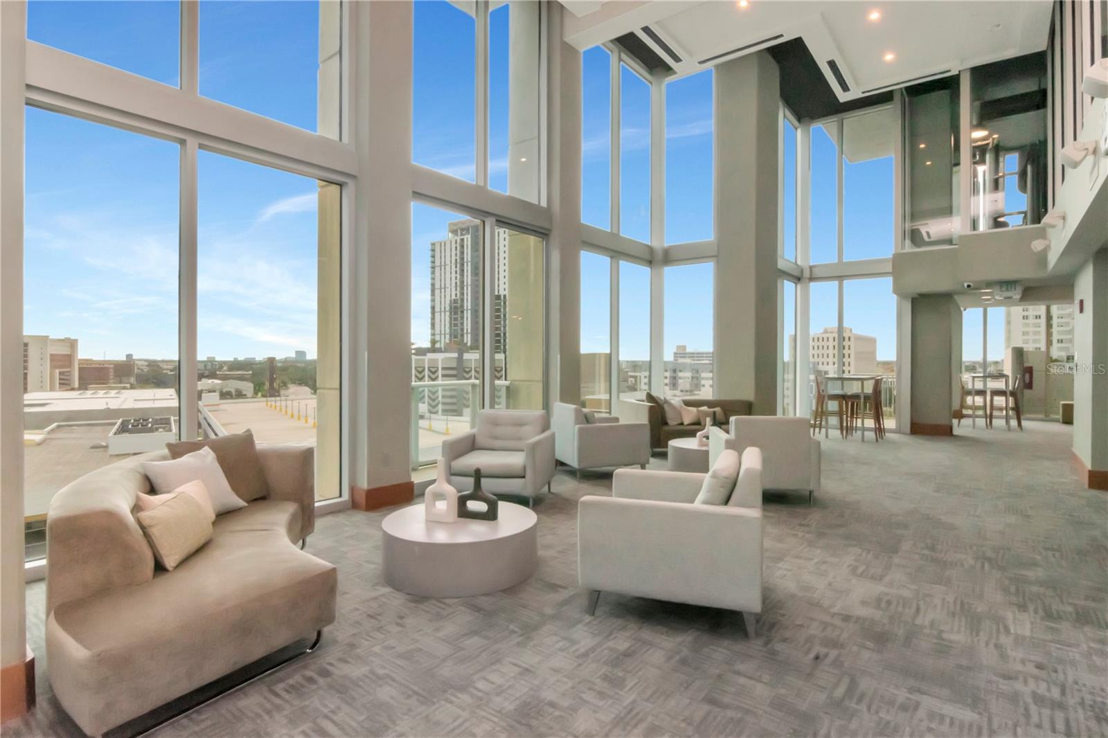 Community Seating Area with Spectacular Views