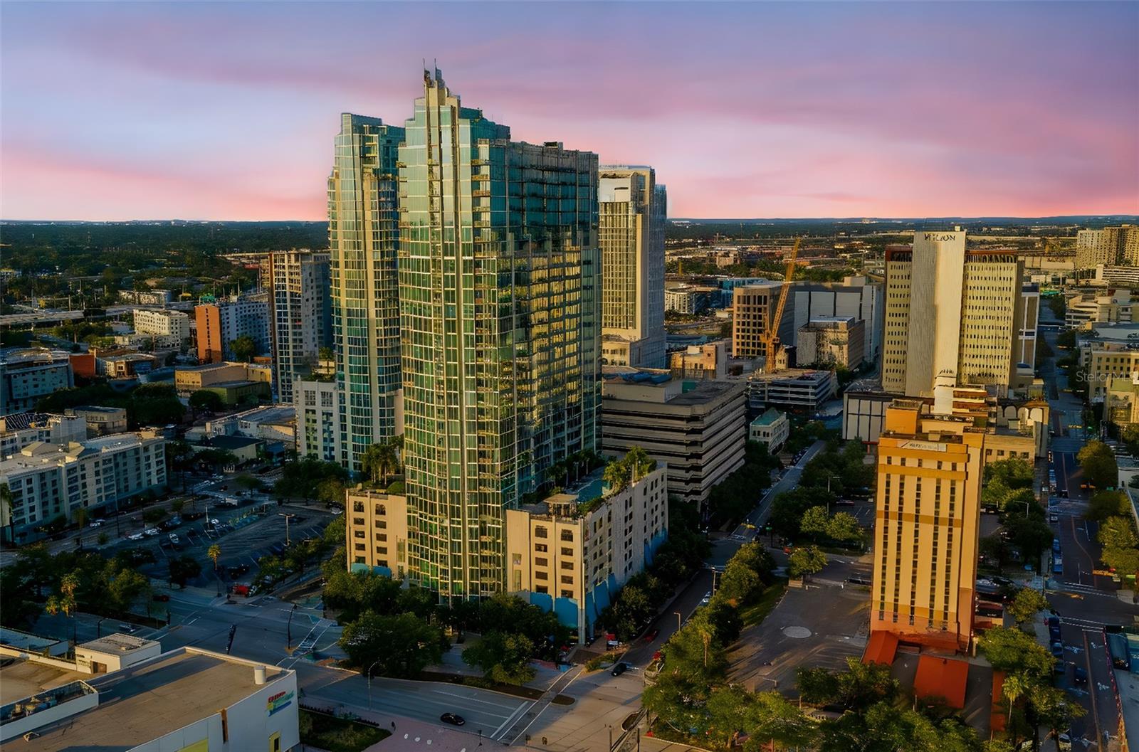 Twilight Skypoint Building Pictures