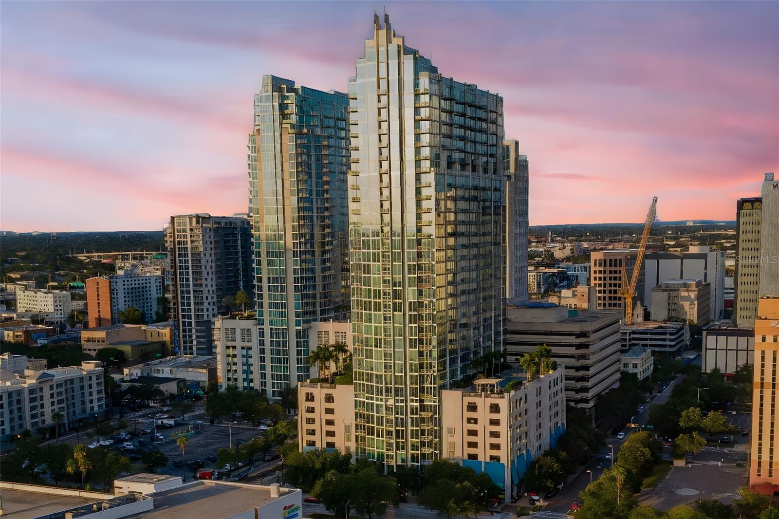 Twilight Skypoint Building Pictures