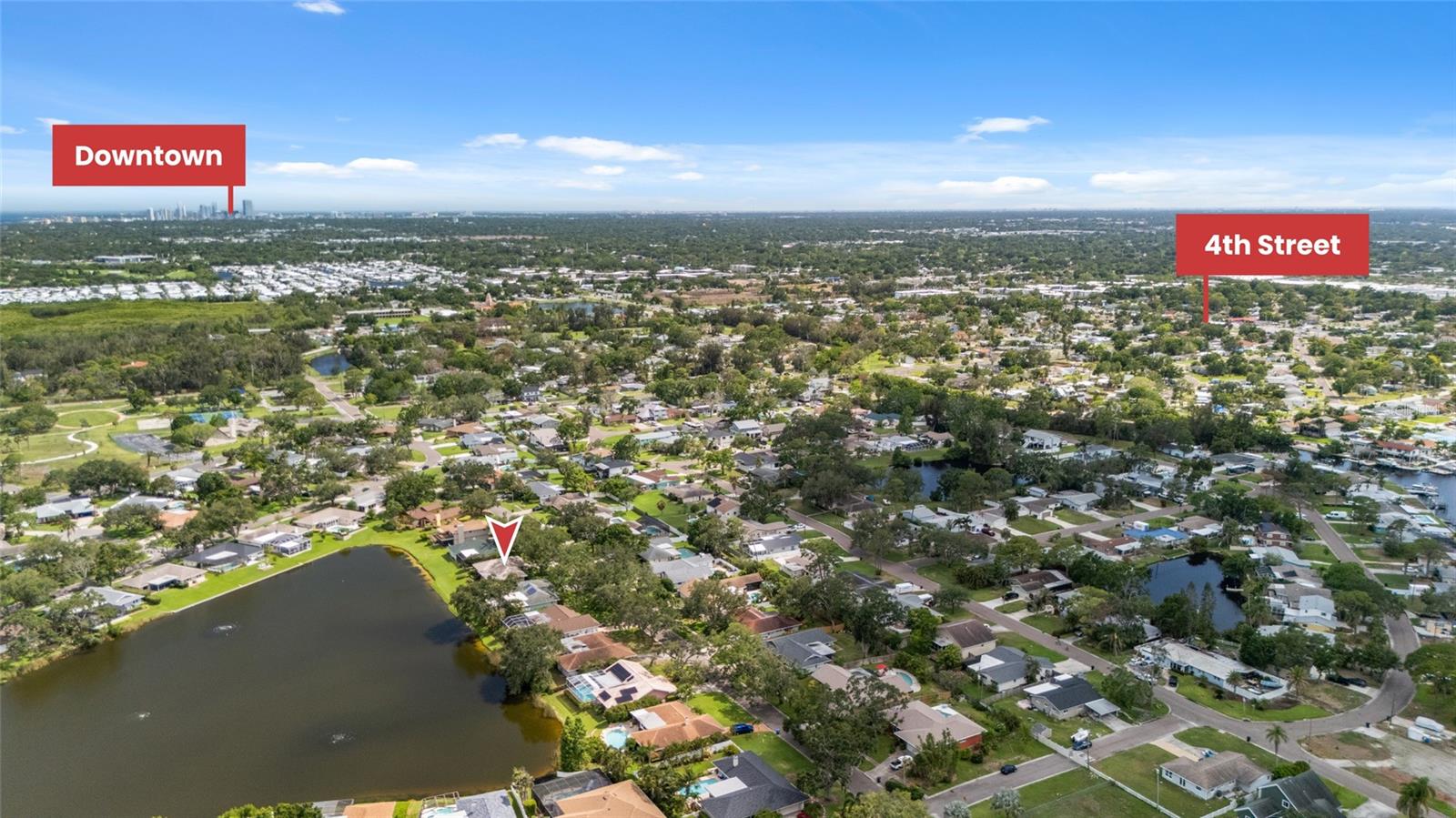 Proximity to downtown and 4th Street to bring you to Gandy