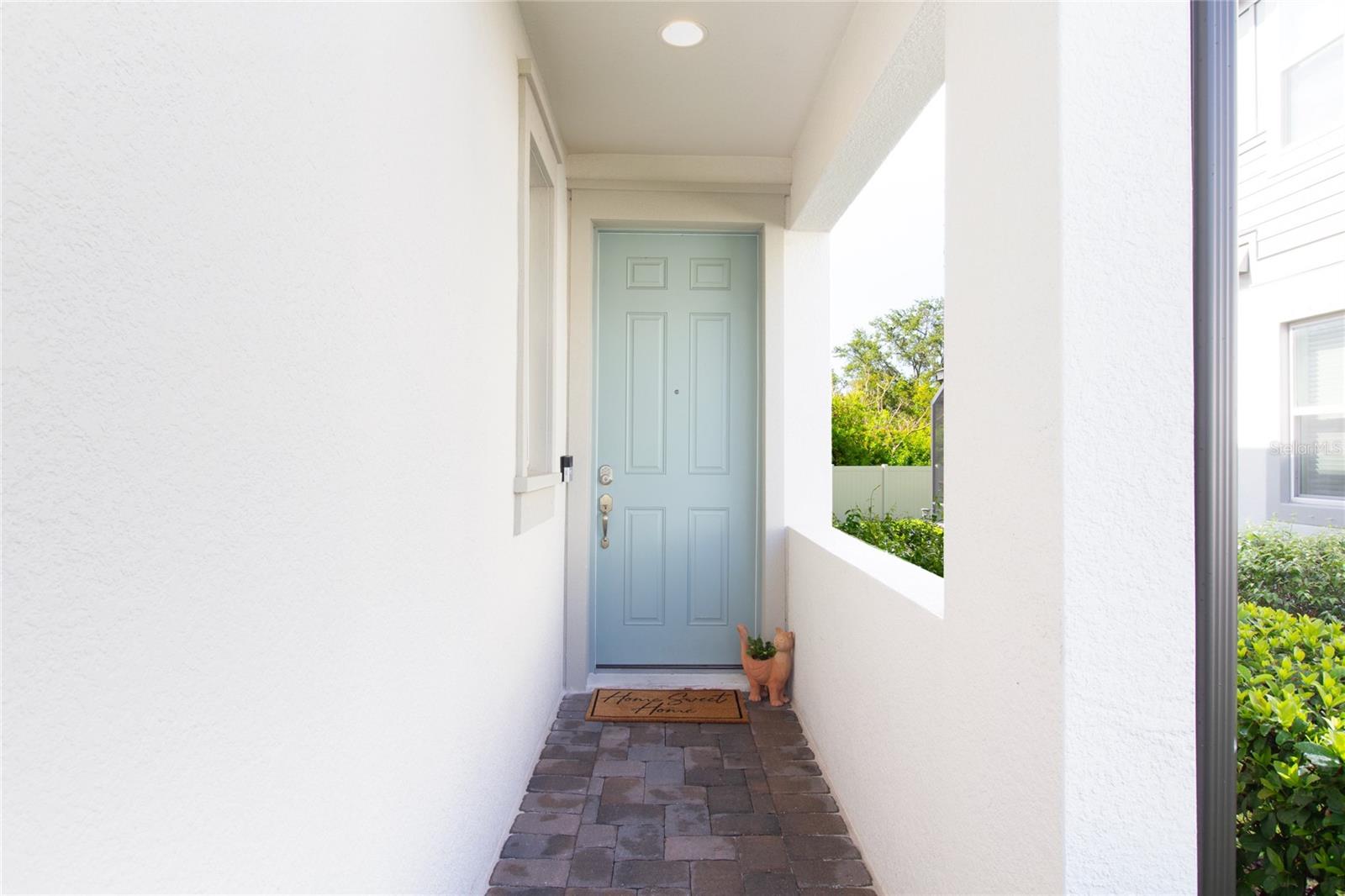 Pavered Entry