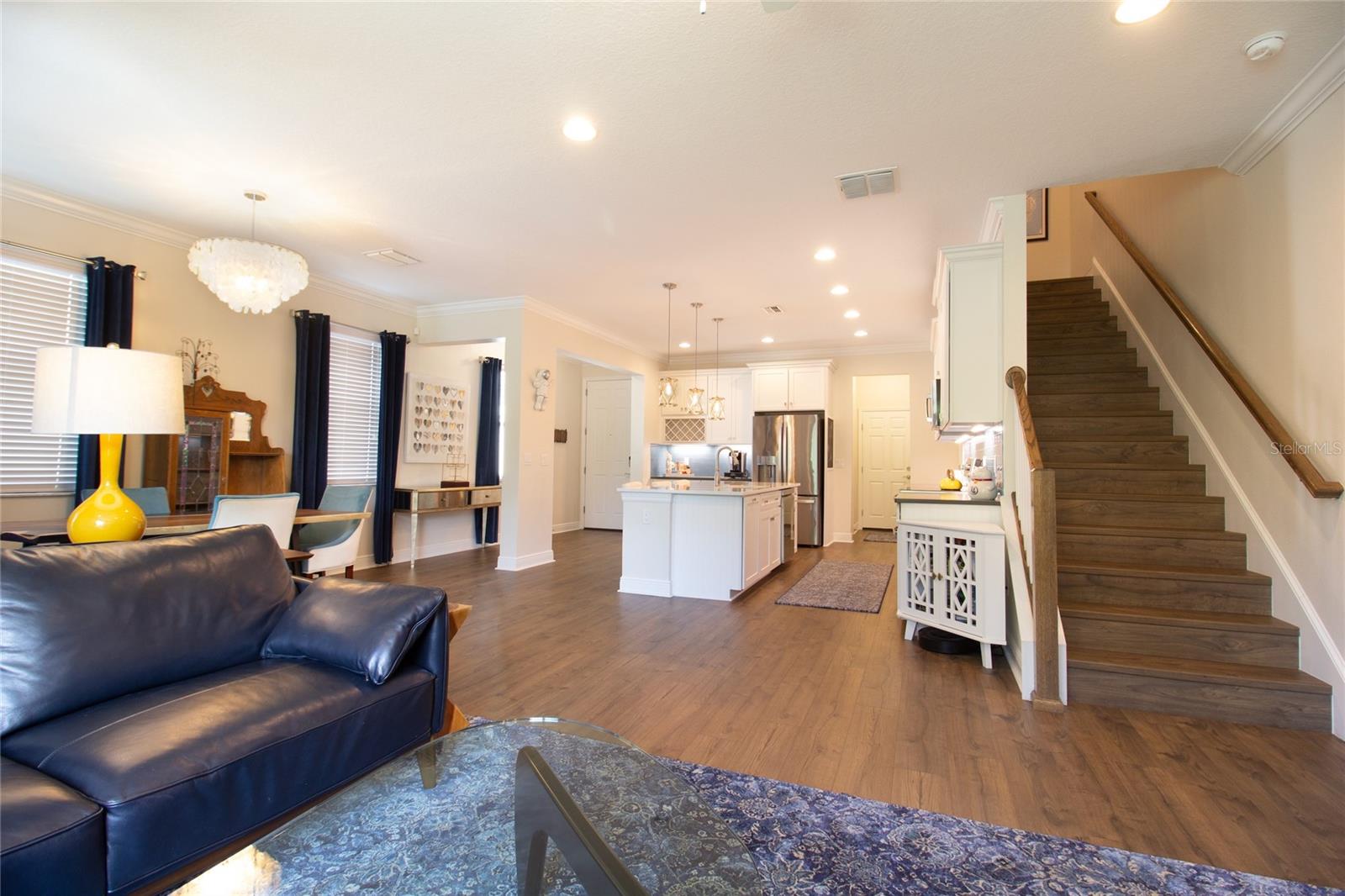 Stairway to the Bedrooms