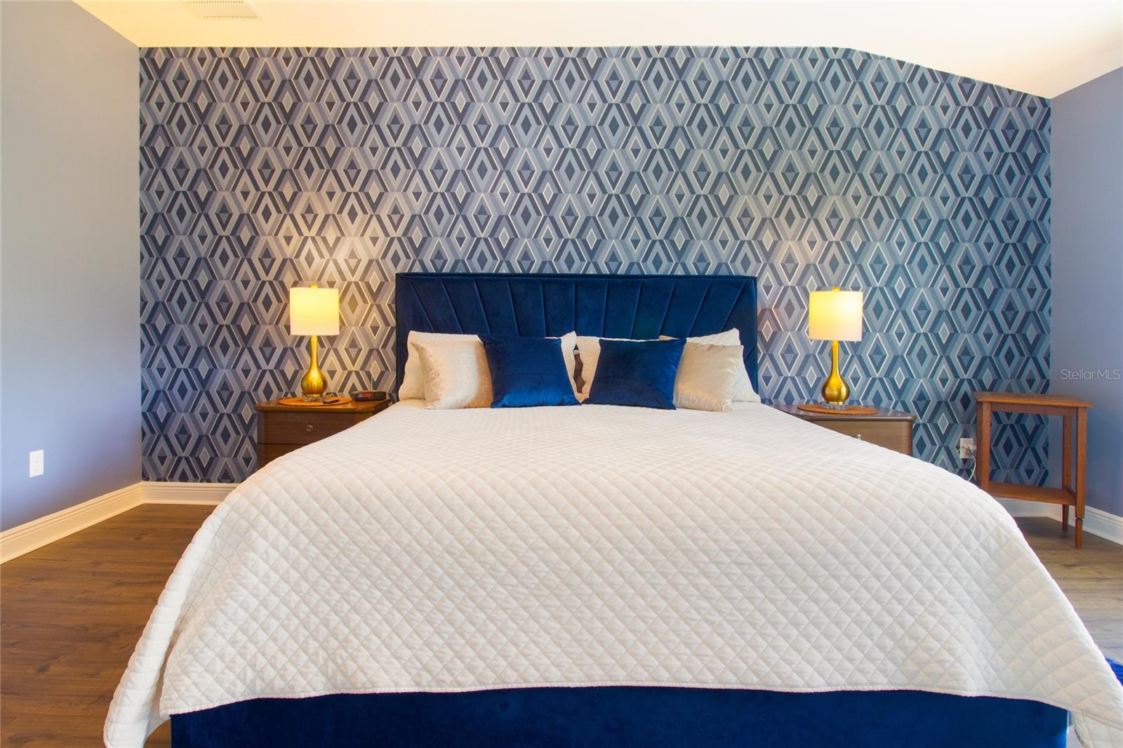 Gorgeous Custom Accent Wall - Primary BDRM