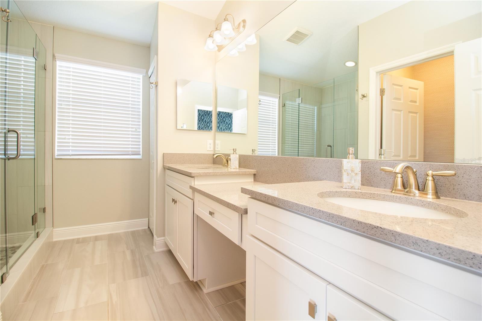 Plenty of Counterspace and Double Sinks
