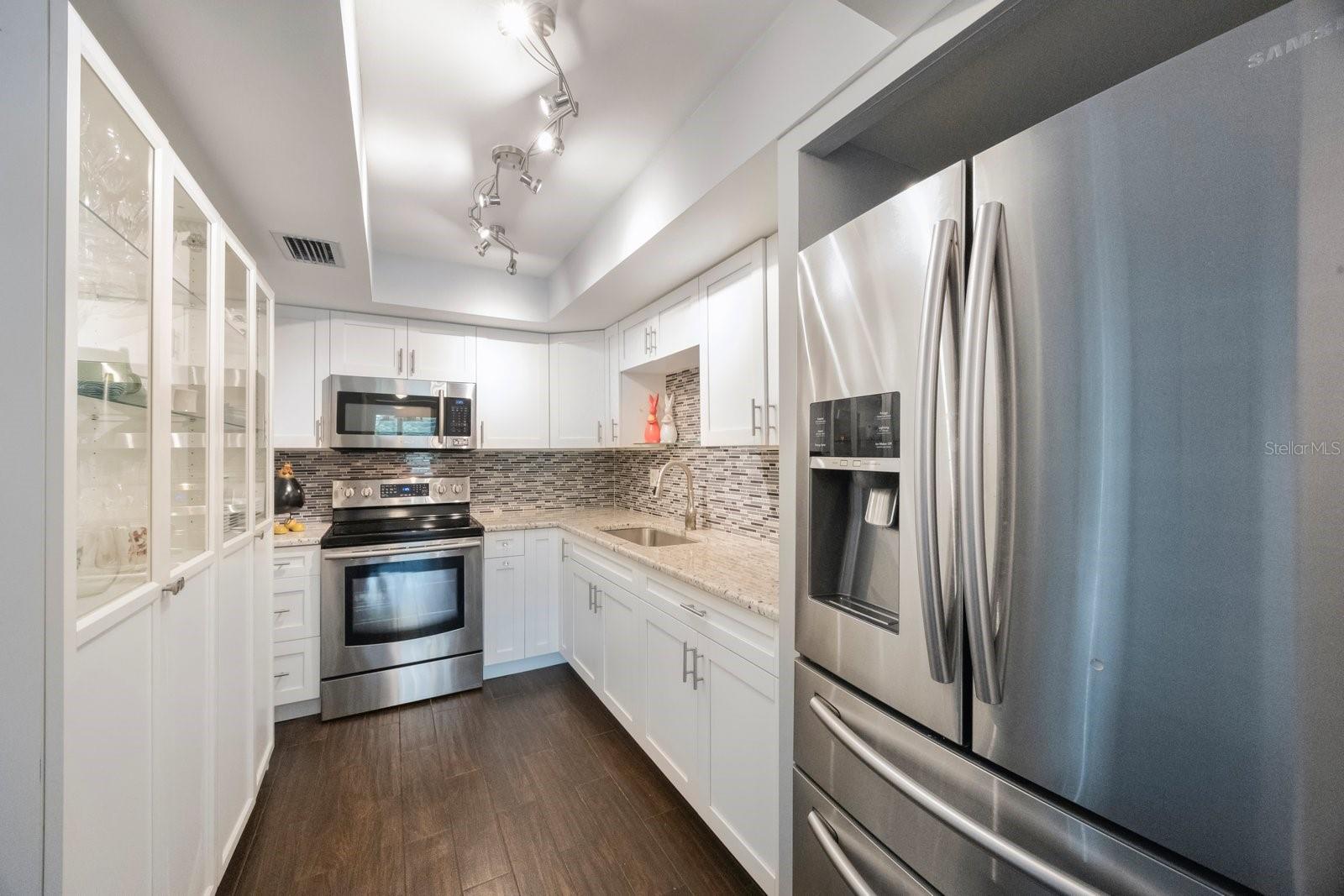 Updated stylish kitchen