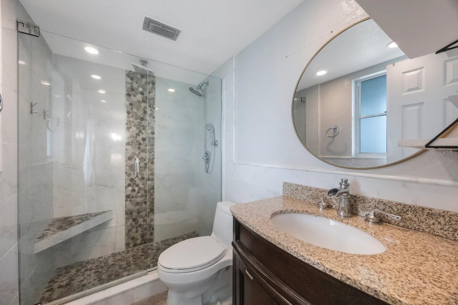 Updated full bathroom