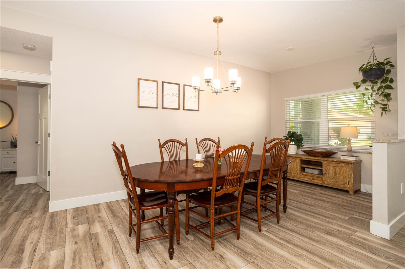 Wood-Look Tile Flooring Throughout Entire Home!
