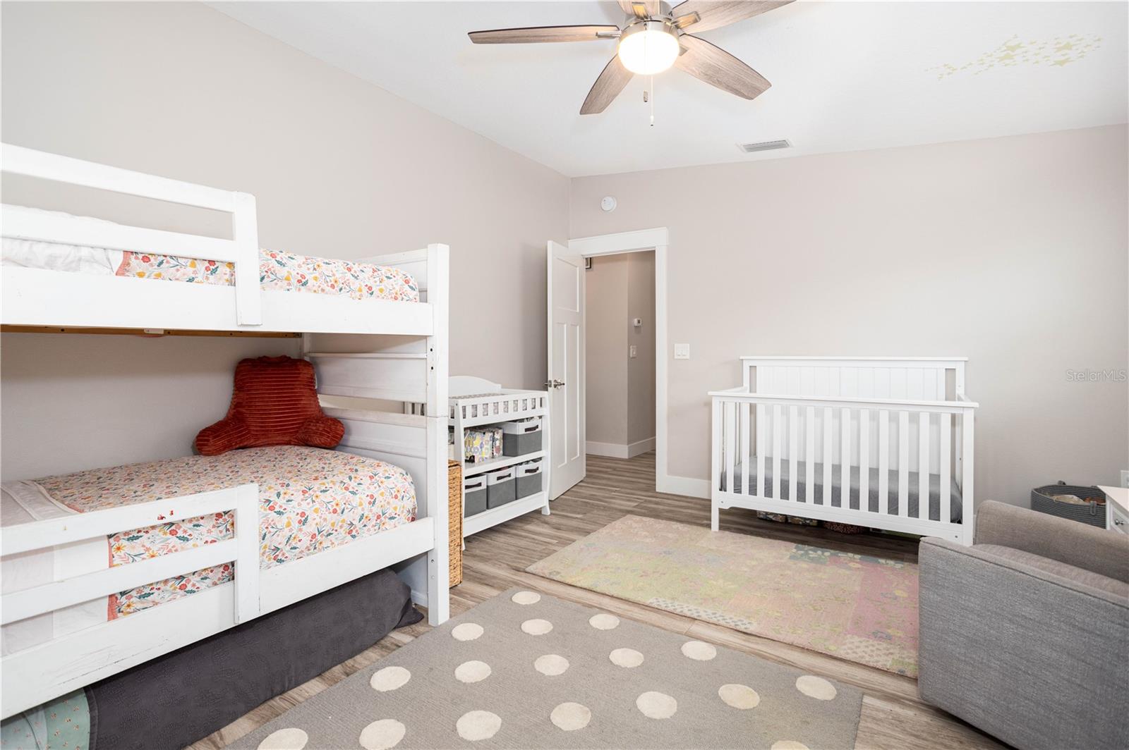 Ceiling Fans in Every Bedroom!
