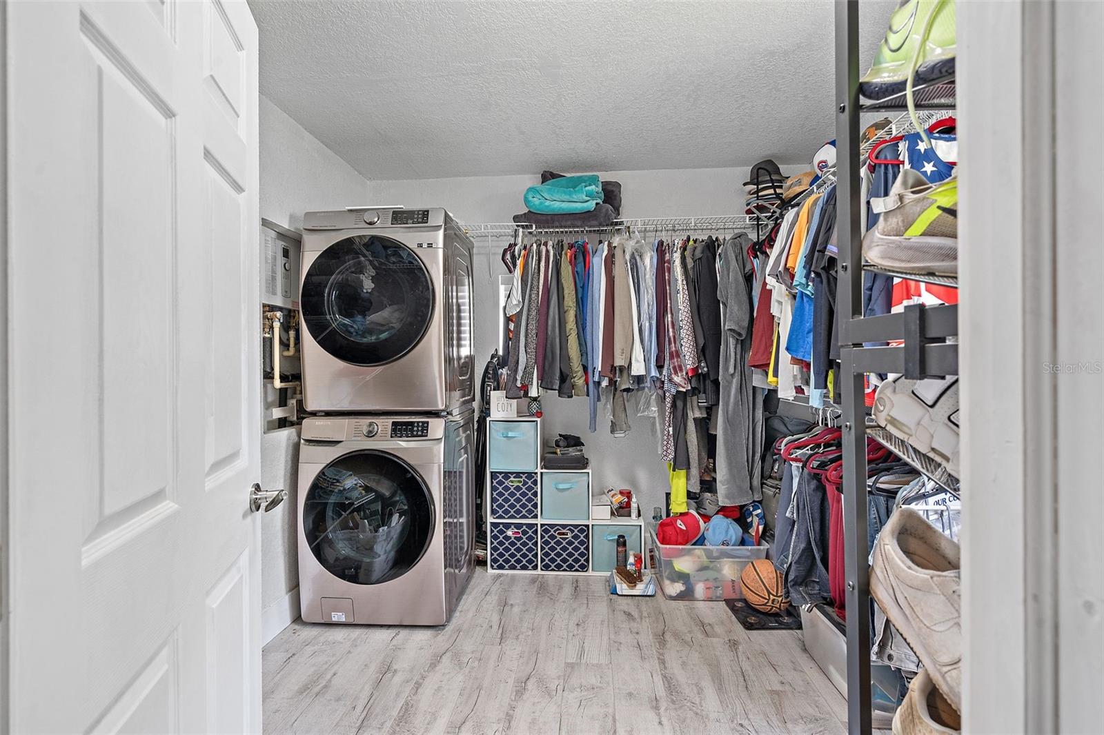 Primary closet