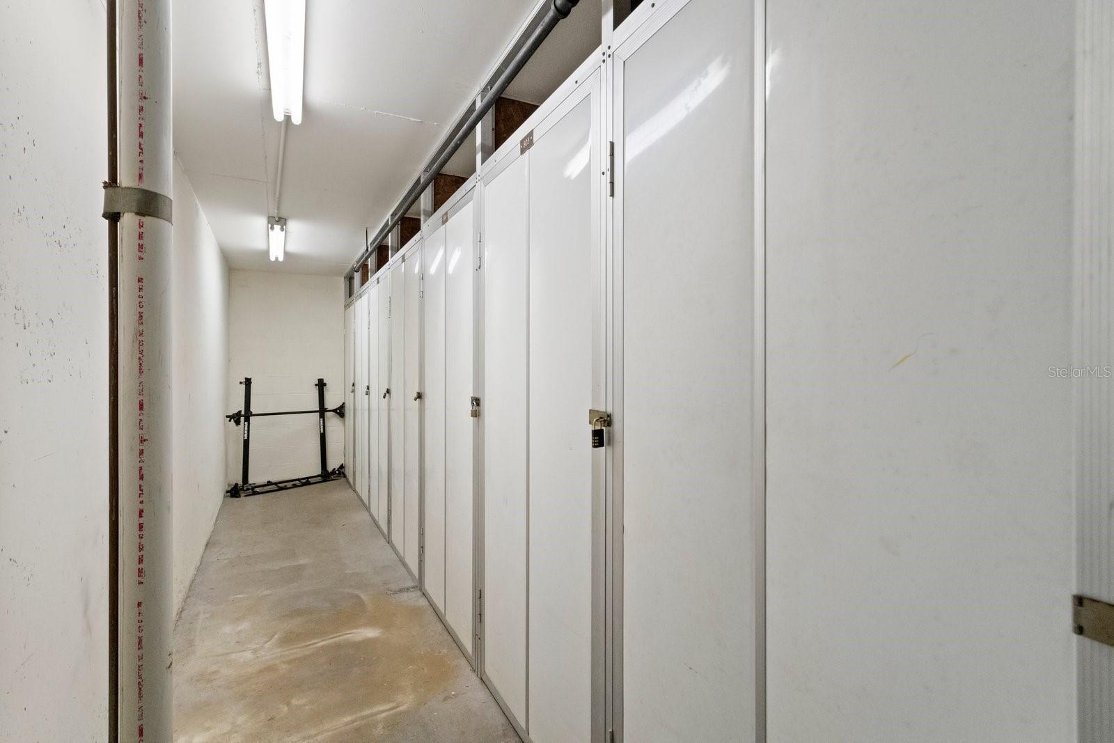 Additional Enclosed Storage Behind Elevator on 9th Floor