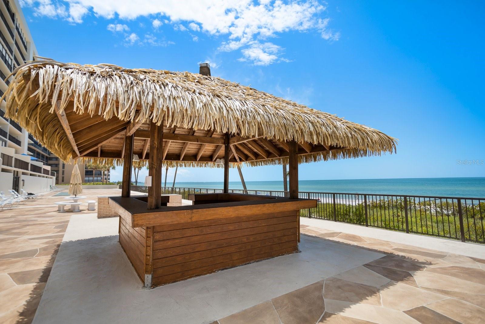 Tiki Hut on Community Deck